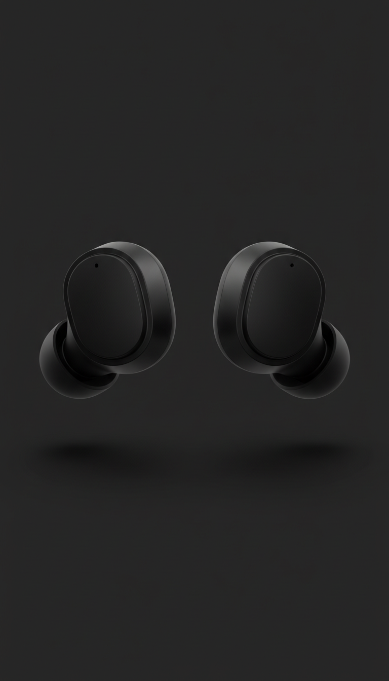 Onyx Black Wireless Earbuds