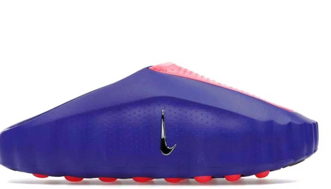 Men's Blue & Red Sport Slides - Lightweight Cushioned Sandals