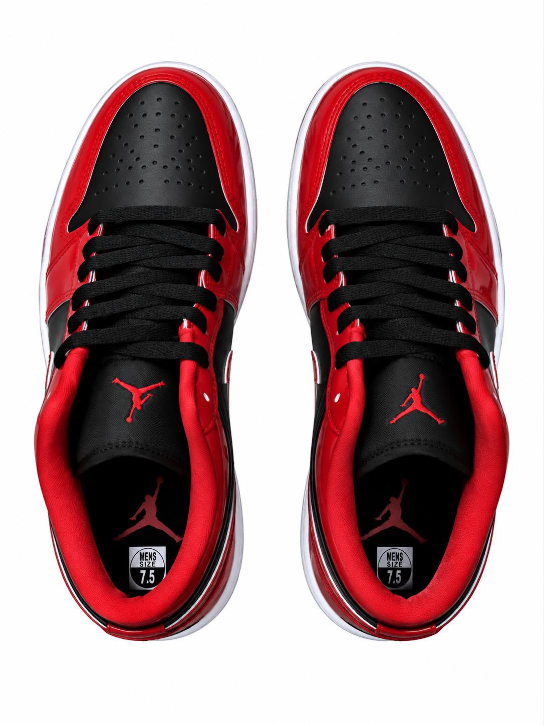 Nike Red & Black Sneakers - photo 2